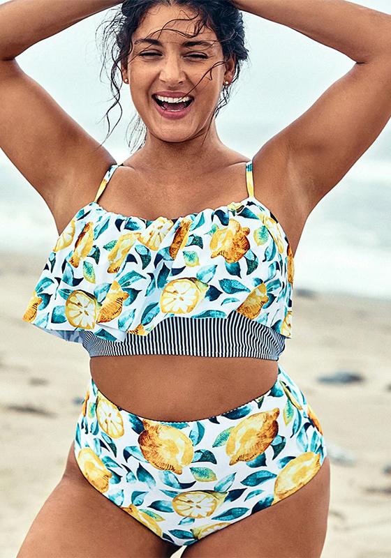 Tank High Waist Bikini Set