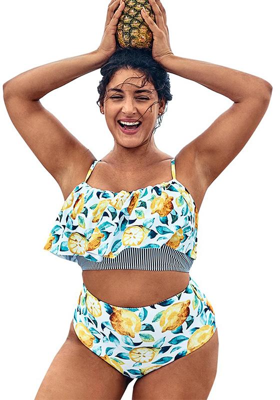 Tank High Waist Bikini Set