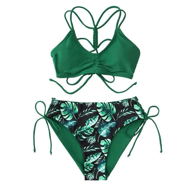 Reversible Bottom Bikini Set
